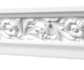 30ML di Cornice in polistirolo per soffitto modello "GRACIA" (15 aste da 2ML)