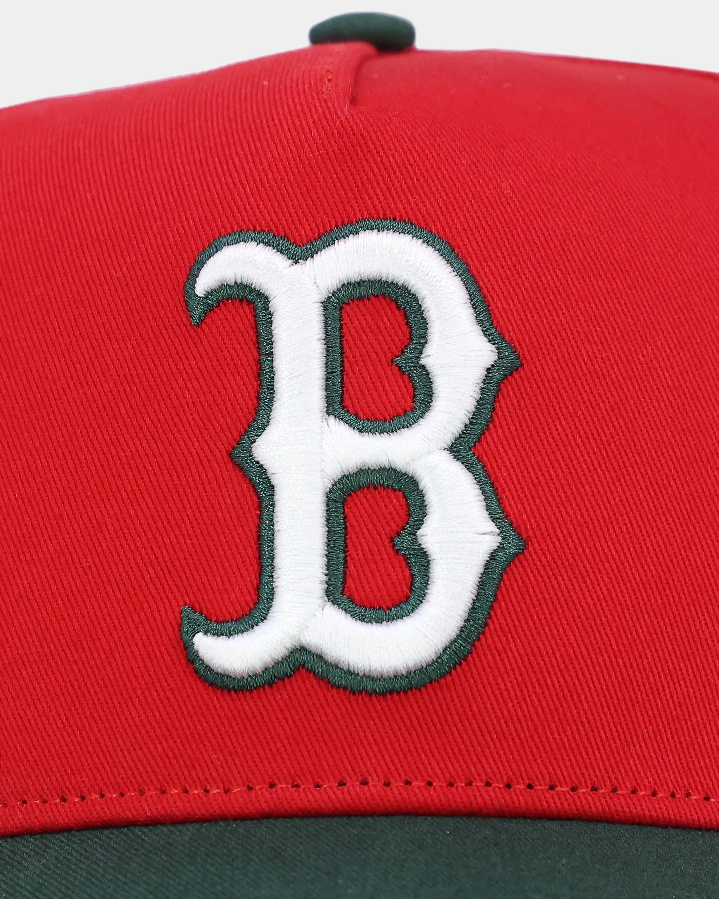 47 Brand Boston Red Sox 'Scarlet Pines' Sure Shot '47 MVP DT Snapback Red/Dark Green