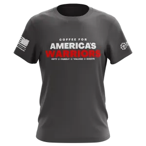 America's Warriors Gunpowder Grey T-Shirt