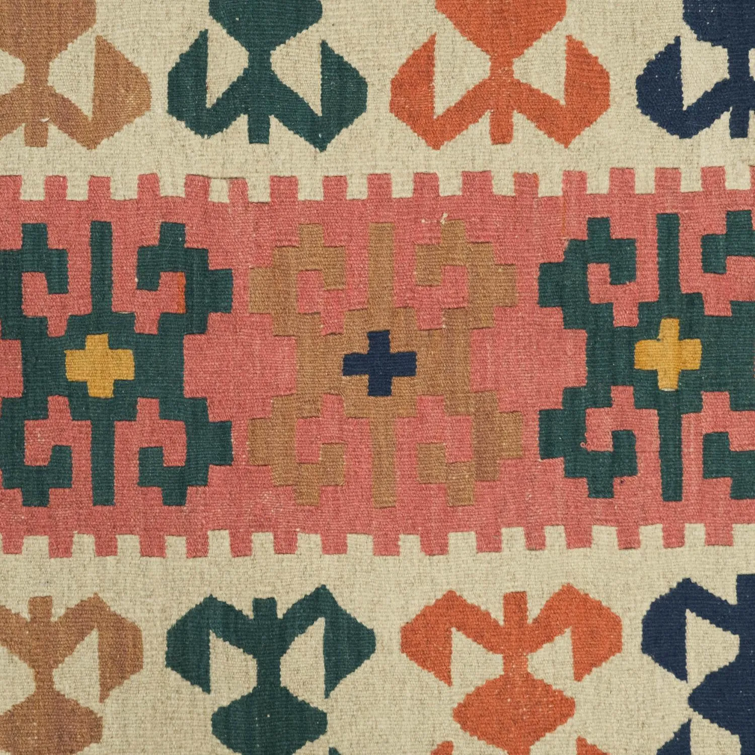 Anadolu Desenli El Dokuma Kilim