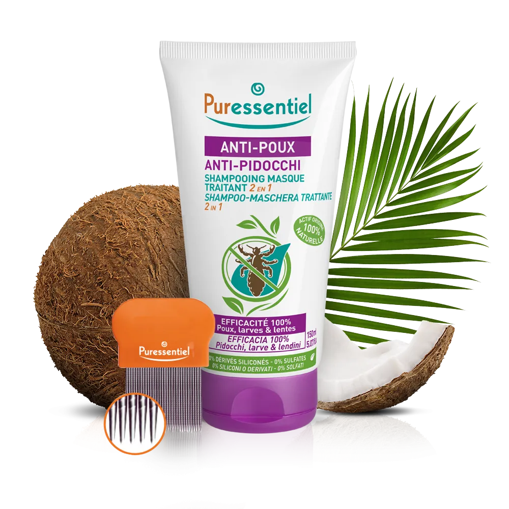 Anti-pidocchi Shampoo-Maschera Trattante 2 In 1