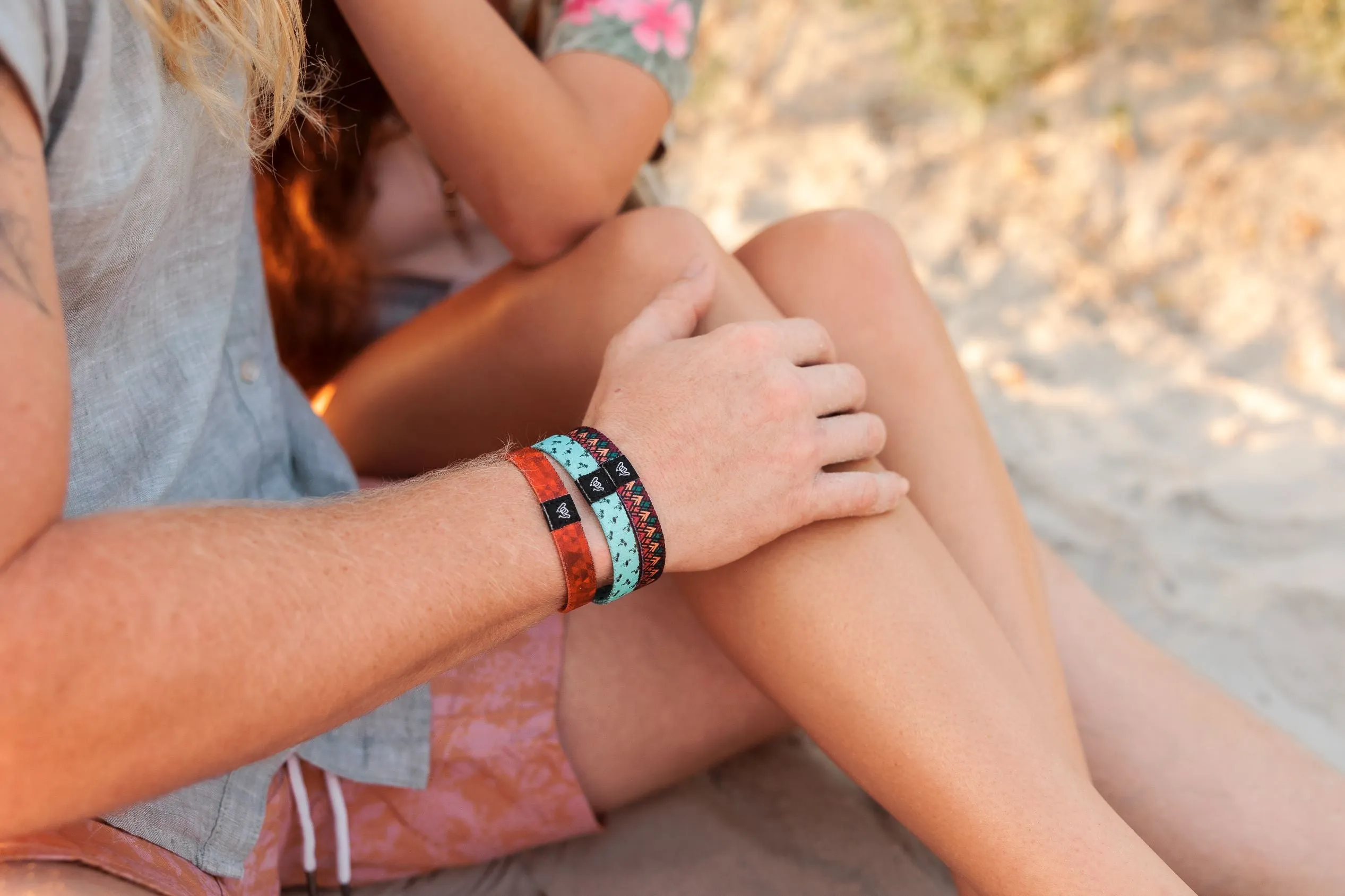 Autumn Pines Wristband Bracelet