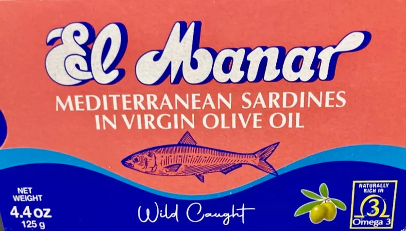 Canned Sardines in Olive Oil -