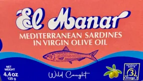 Canned Sardines in Olive Oil -