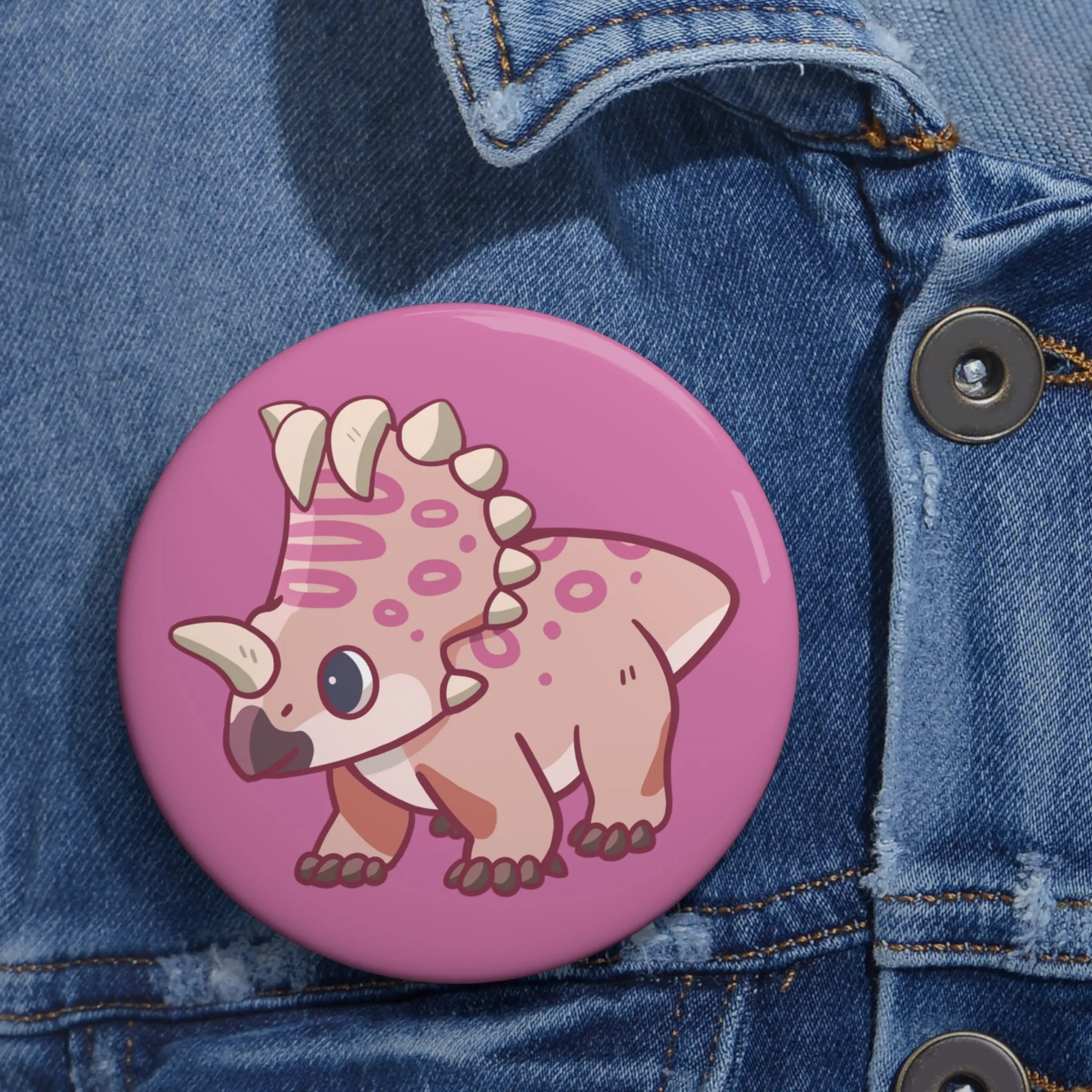 Centrosaurus Pin Badge