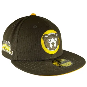 Chicago Cubs Dia de Los Padres Brown/Gold New Era 59FIFTY Fitted Hat