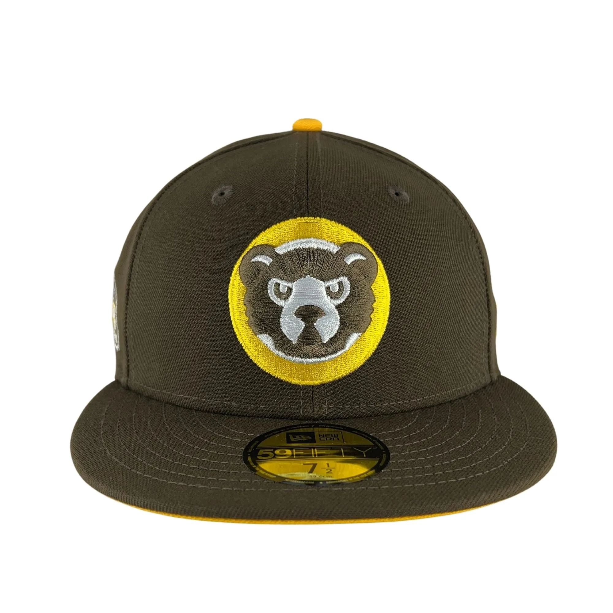 Chicago Cubs Dia de Los Padres Brown/Gold New Era 59FIFTY Fitted Hat