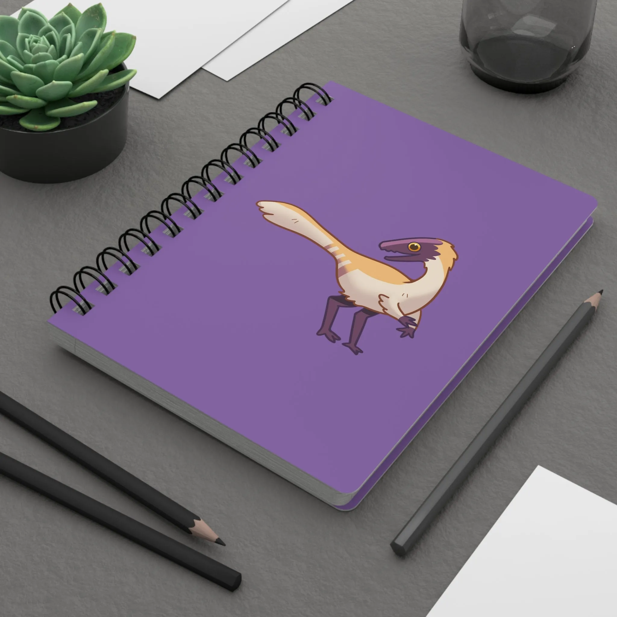 Compsognathus Spiral Bound Journal