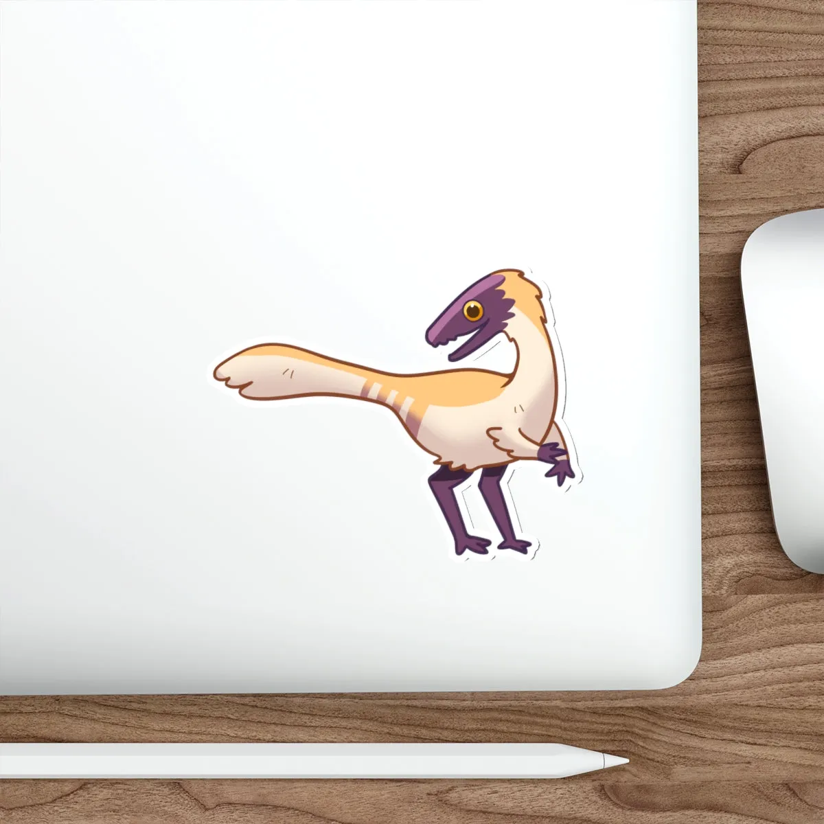 Compsognathus Sticker - Die-Cut Stickers