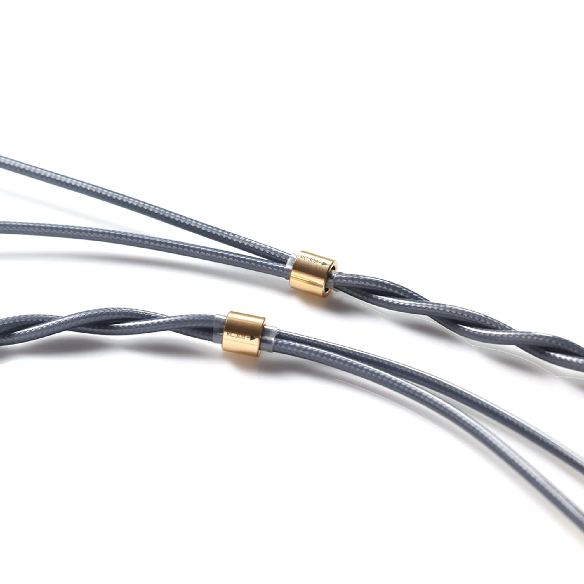 ddHiFi RC Series Shielded Silver RCA Interconnect Cable