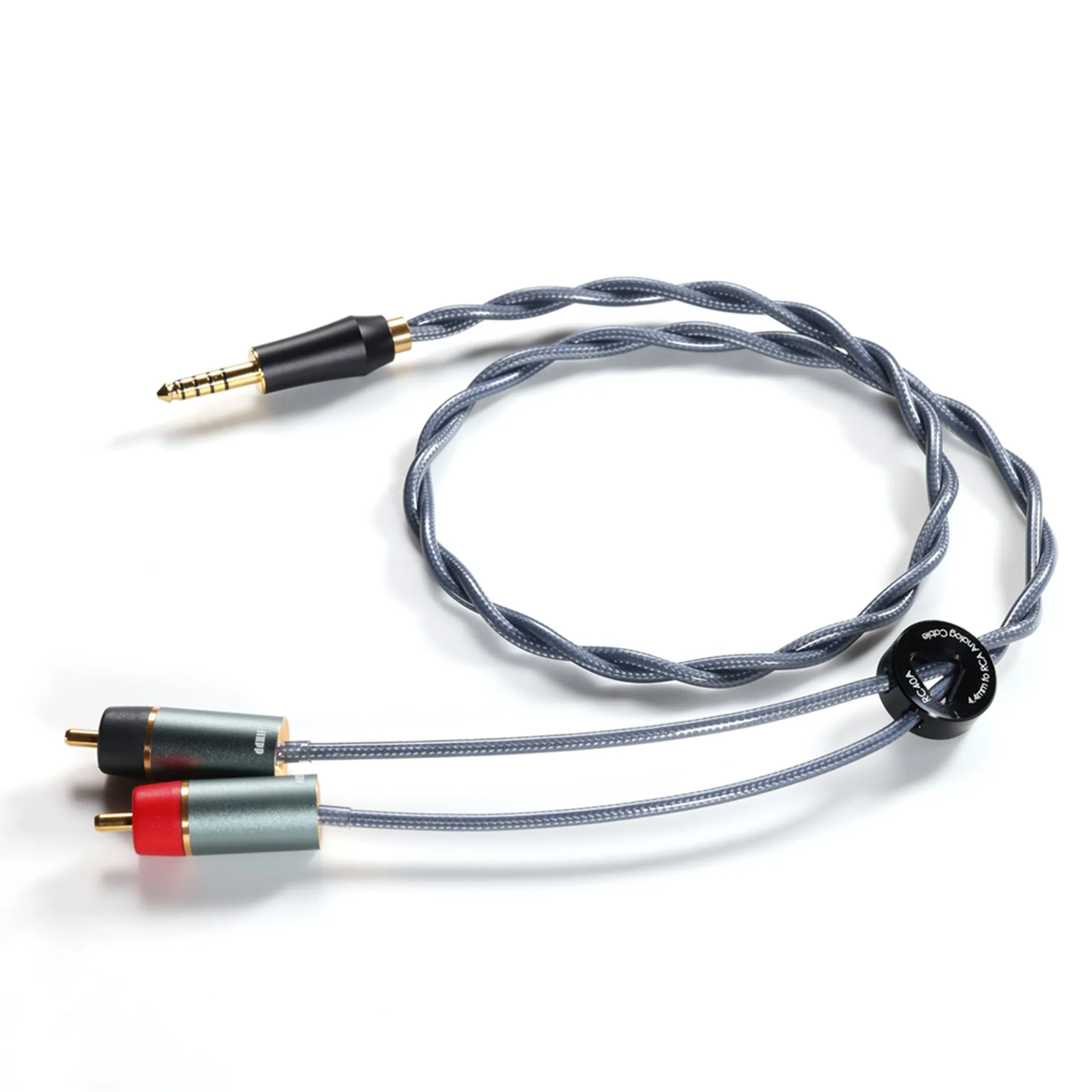 ddHiFi RC Series Shielded Silver RCA Interconnect Cable