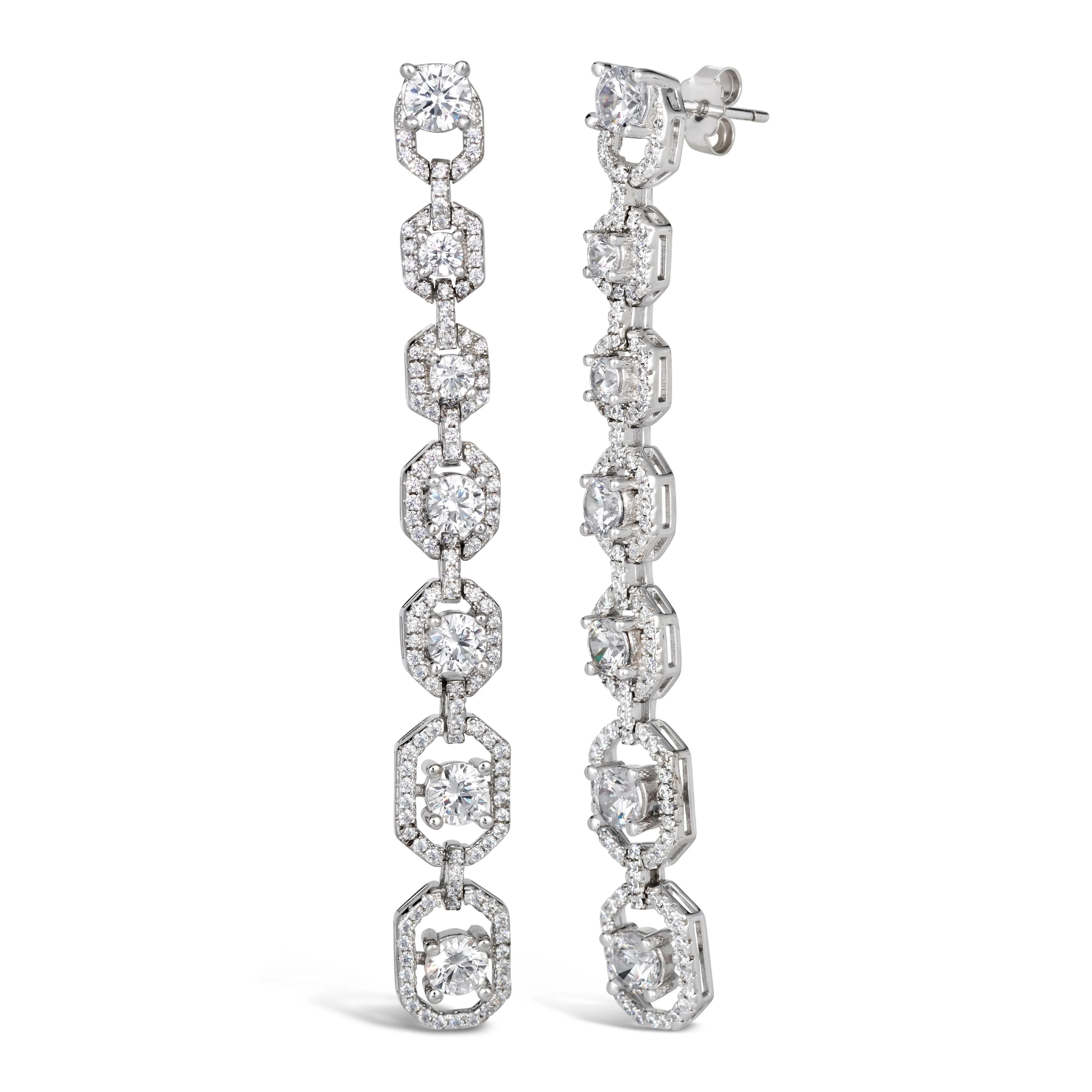 El Camino 4ctw Drop Earrings