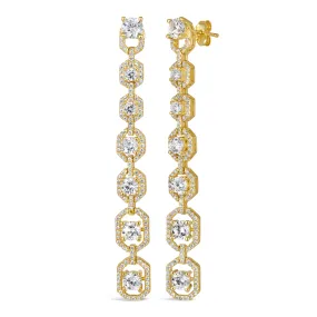 El Camino 4ctw Drop Earrings