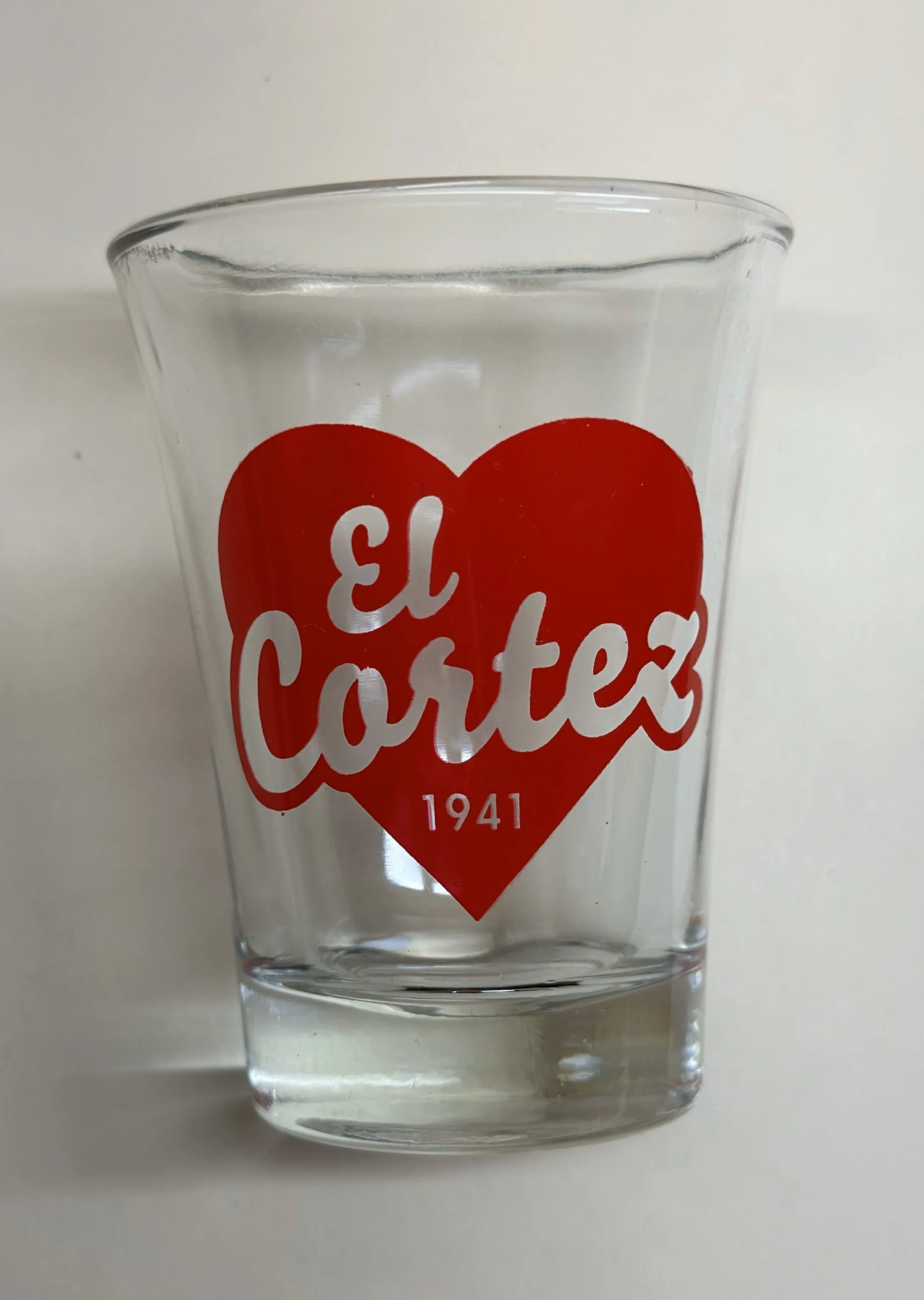 El Cortez Heart Shot Glass