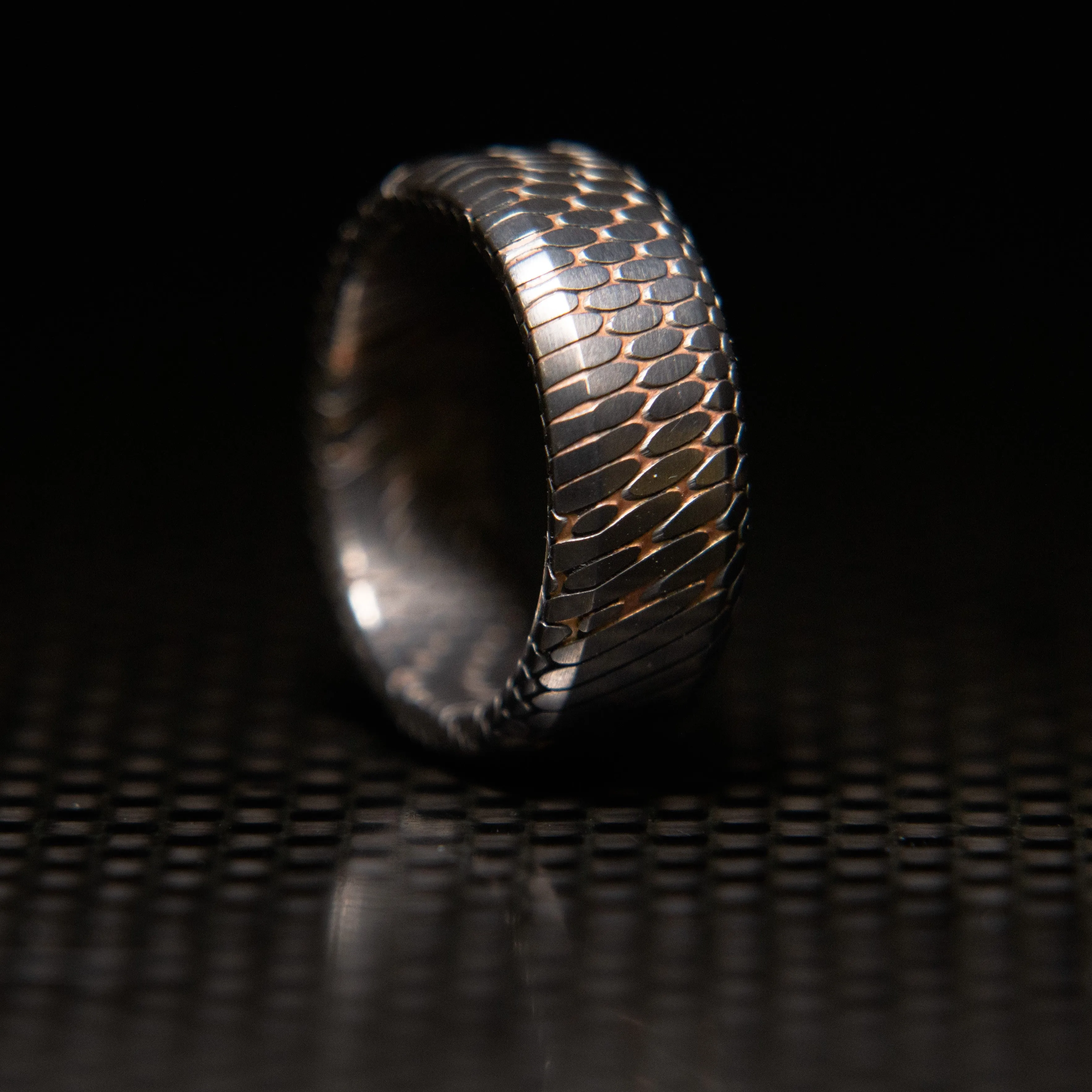 Etched Tilted Superconductor Ring 2.0