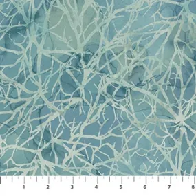 Fabric Branches DP23756-44 for Whispering Pines Collection by Melanie Samra for Northcott studio