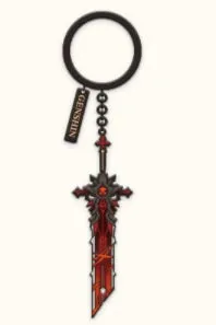 Genshin Impact - Epitome Invocation Weapon Metal Keychain miHoYo