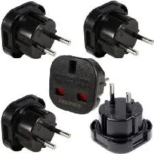 Grounded European Adapter