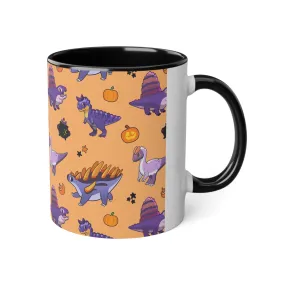 Halloween Dinos -  Orange Mug (European Edition)