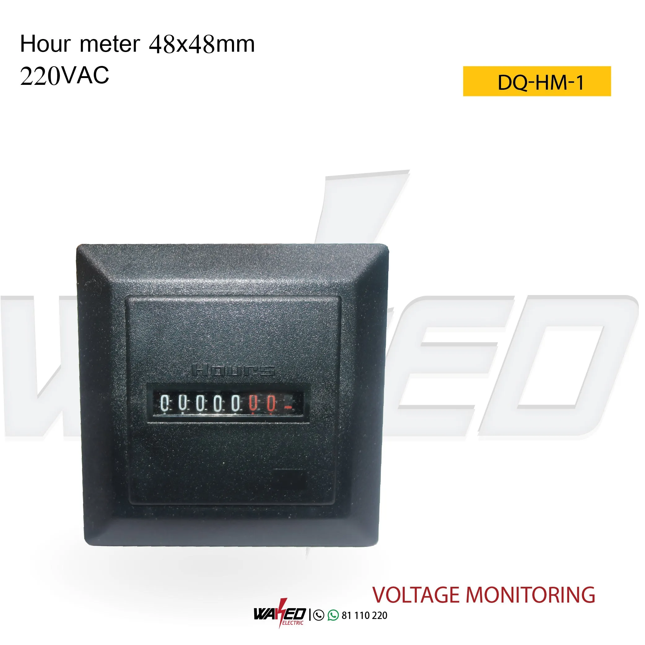 Hour Meter - 220VAC