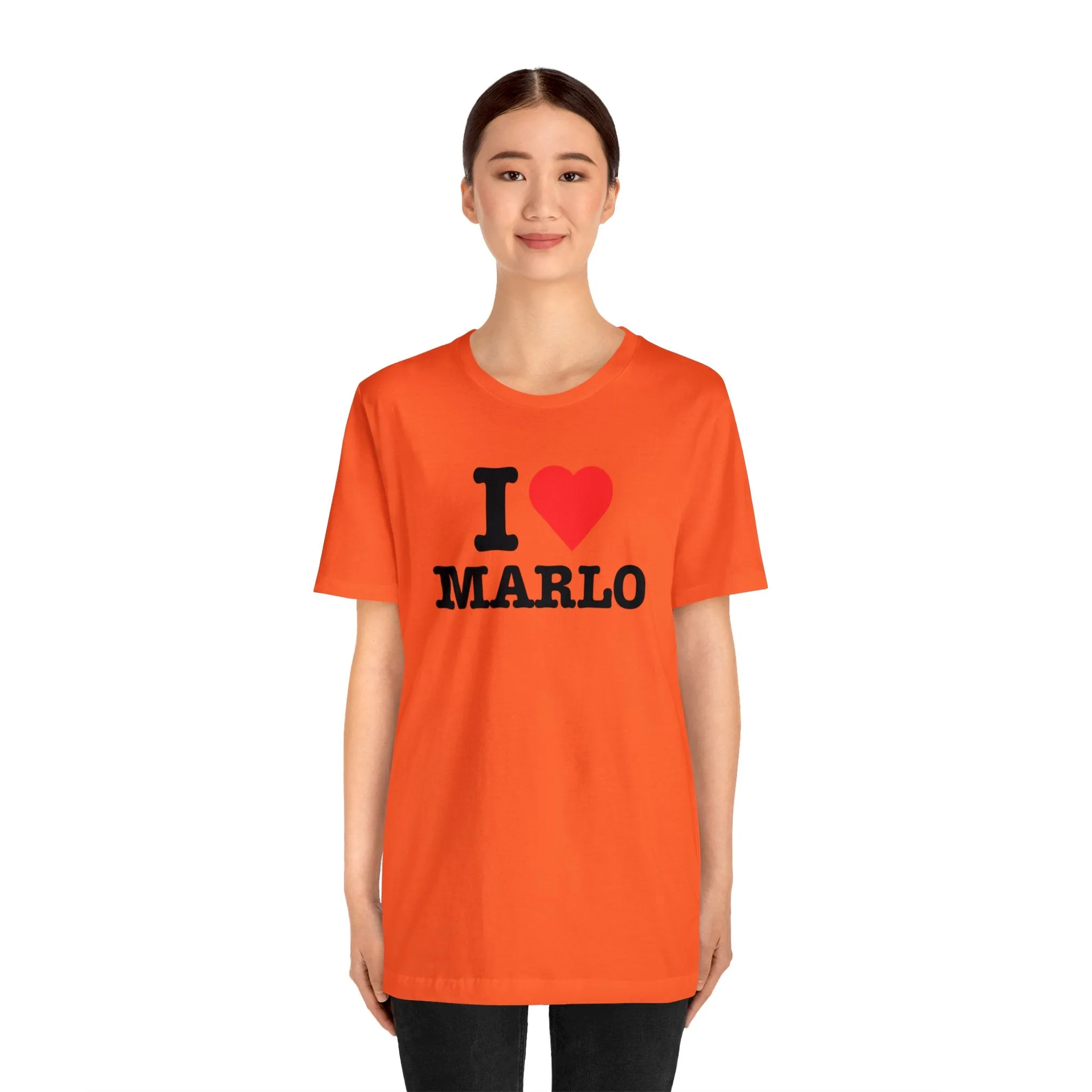 I Heart Marlo - Unisex Jersey Short Sleeve T-Shirt