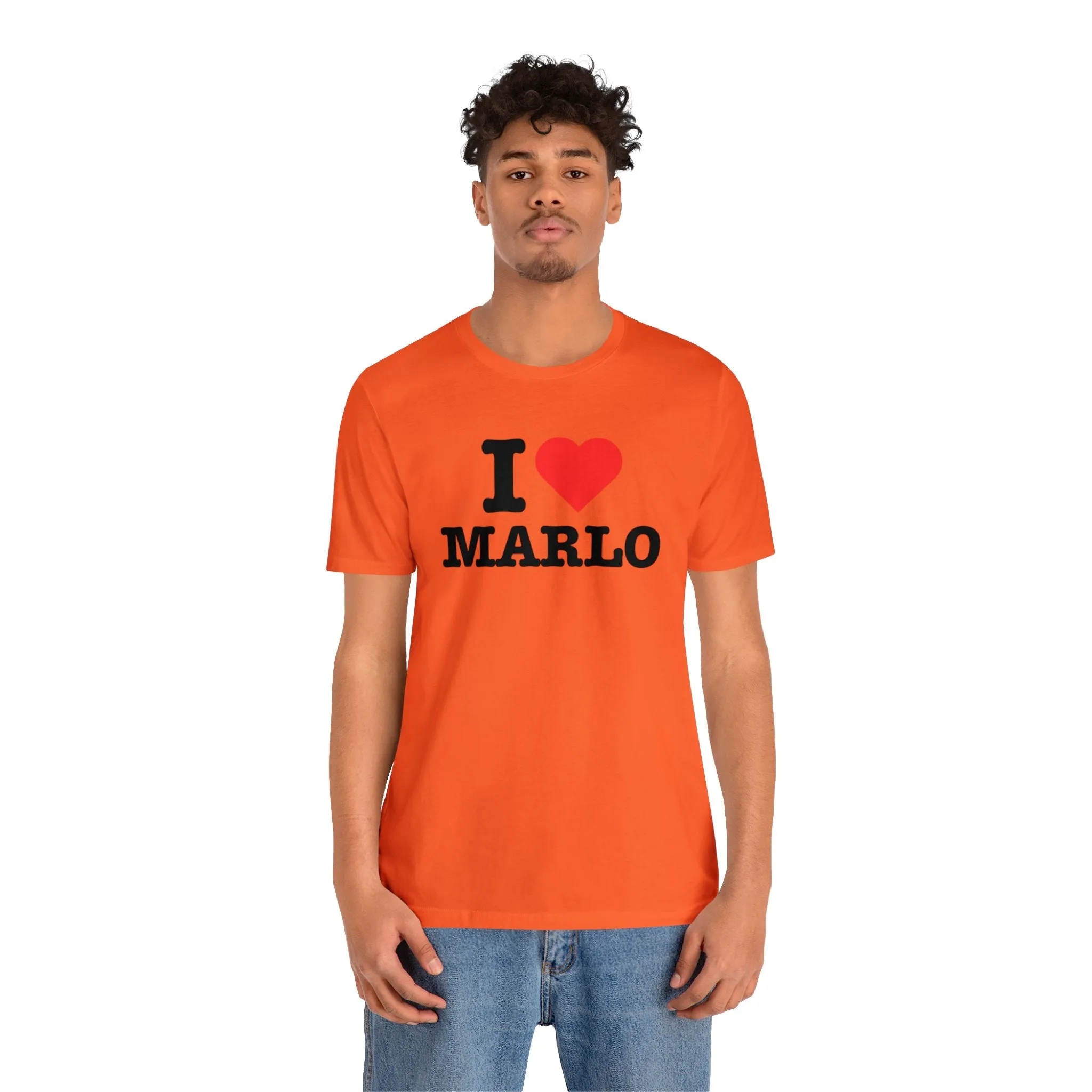 I Heart Marlo - Unisex Jersey Short Sleeve T-Shirt