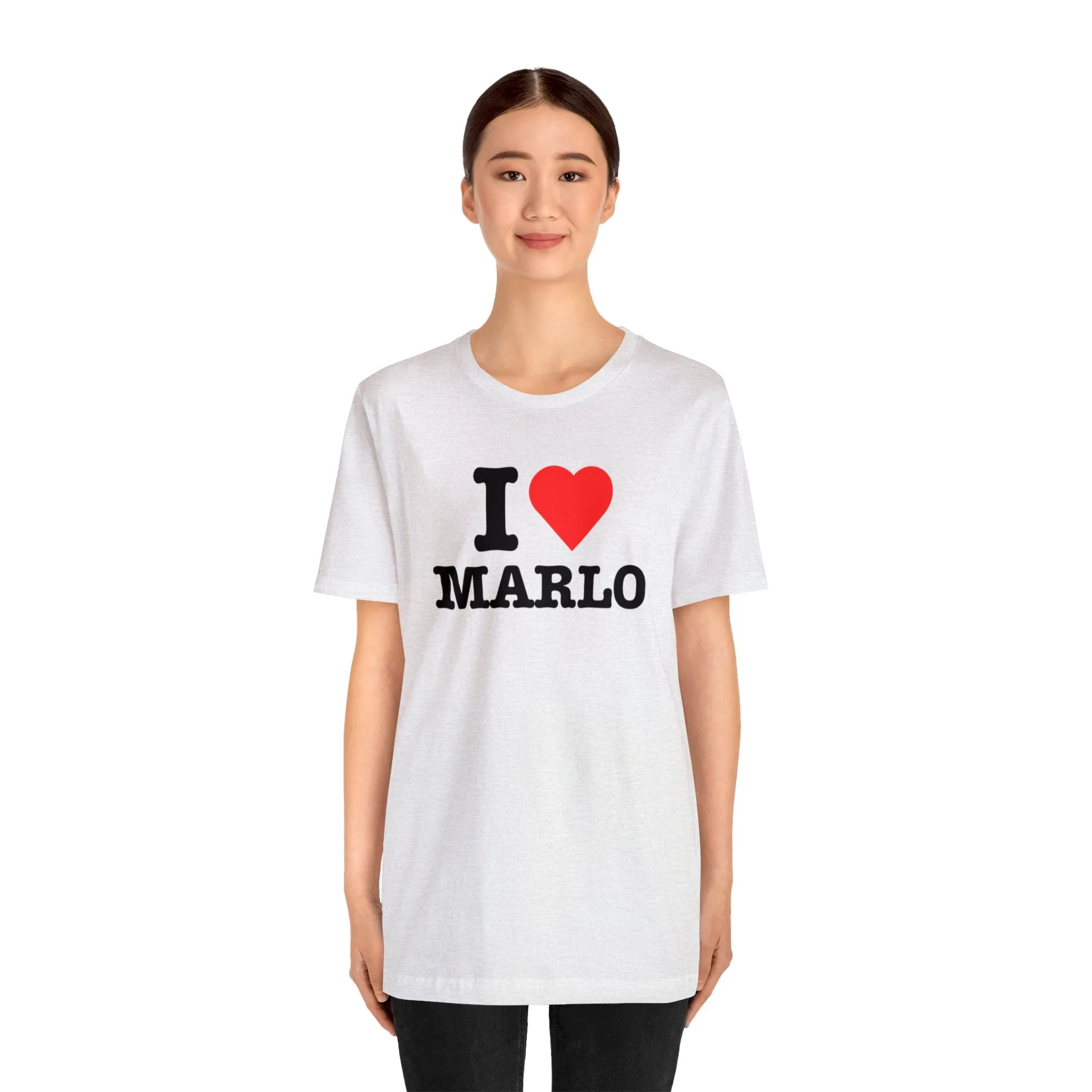 I Heart Marlo - Unisex Jersey Short Sleeve T-Shirt