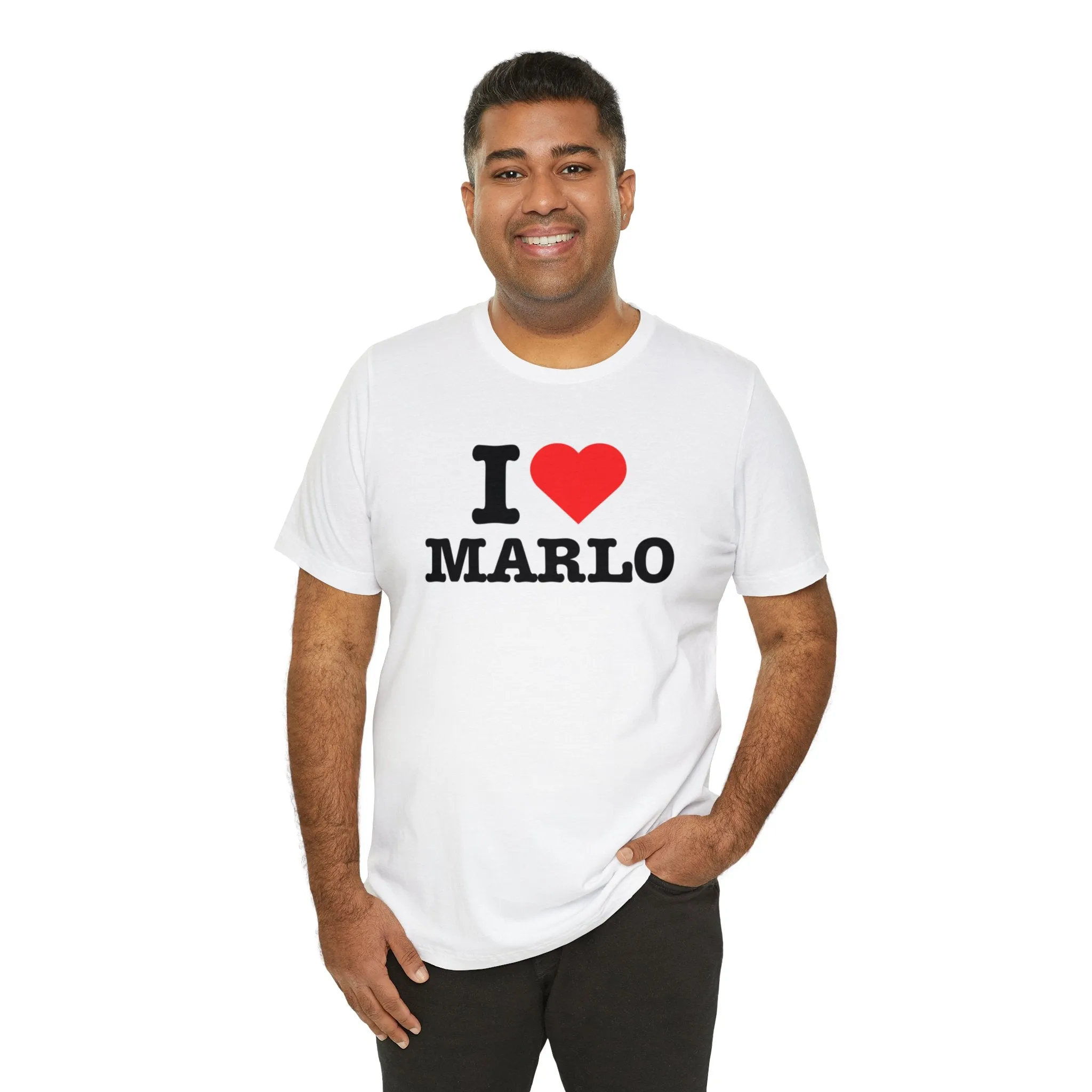 I Heart Marlo - Unisex Jersey Short Sleeve T-Shirt