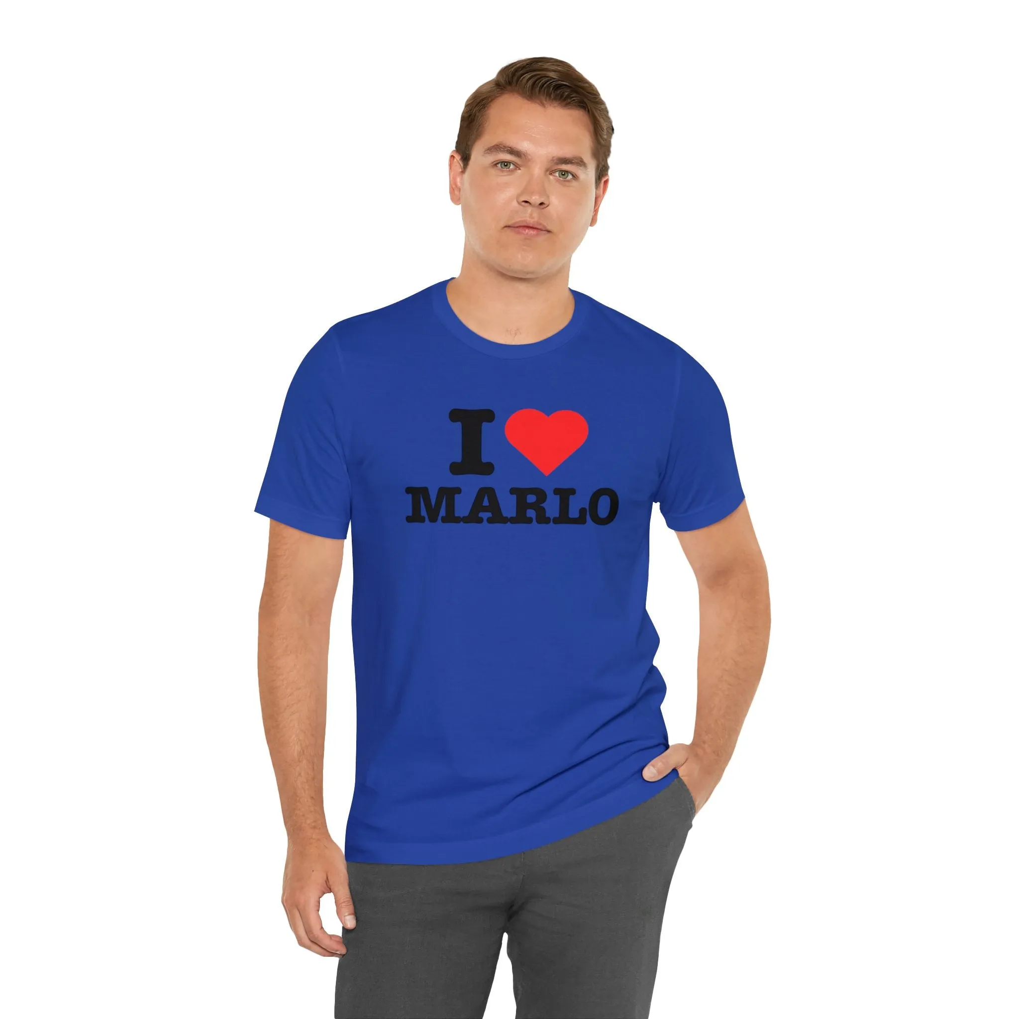 I Heart Marlo - Unisex Jersey Short Sleeve T-Shirt