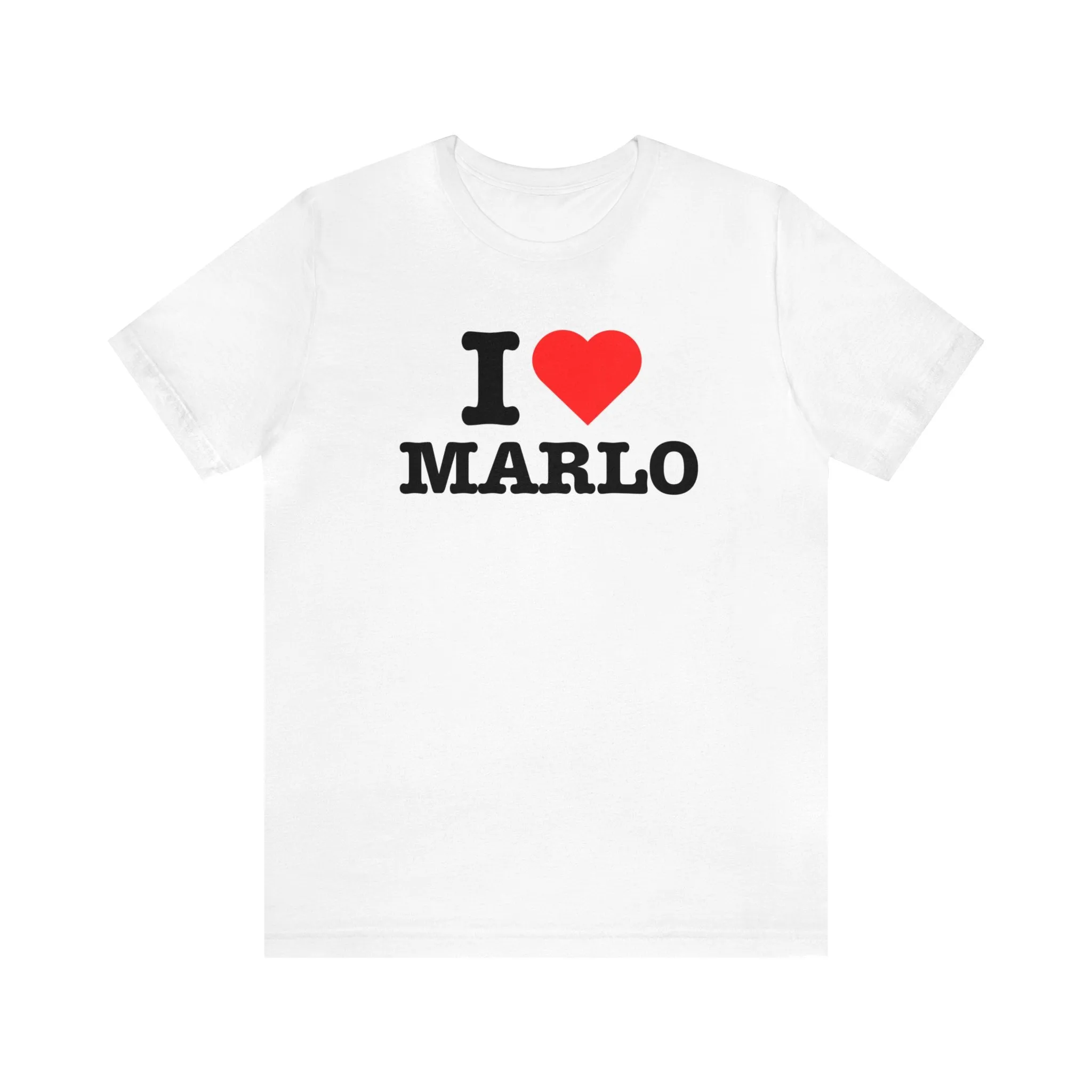 I Heart Marlo - Unisex Jersey Short Sleeve T-Shirt