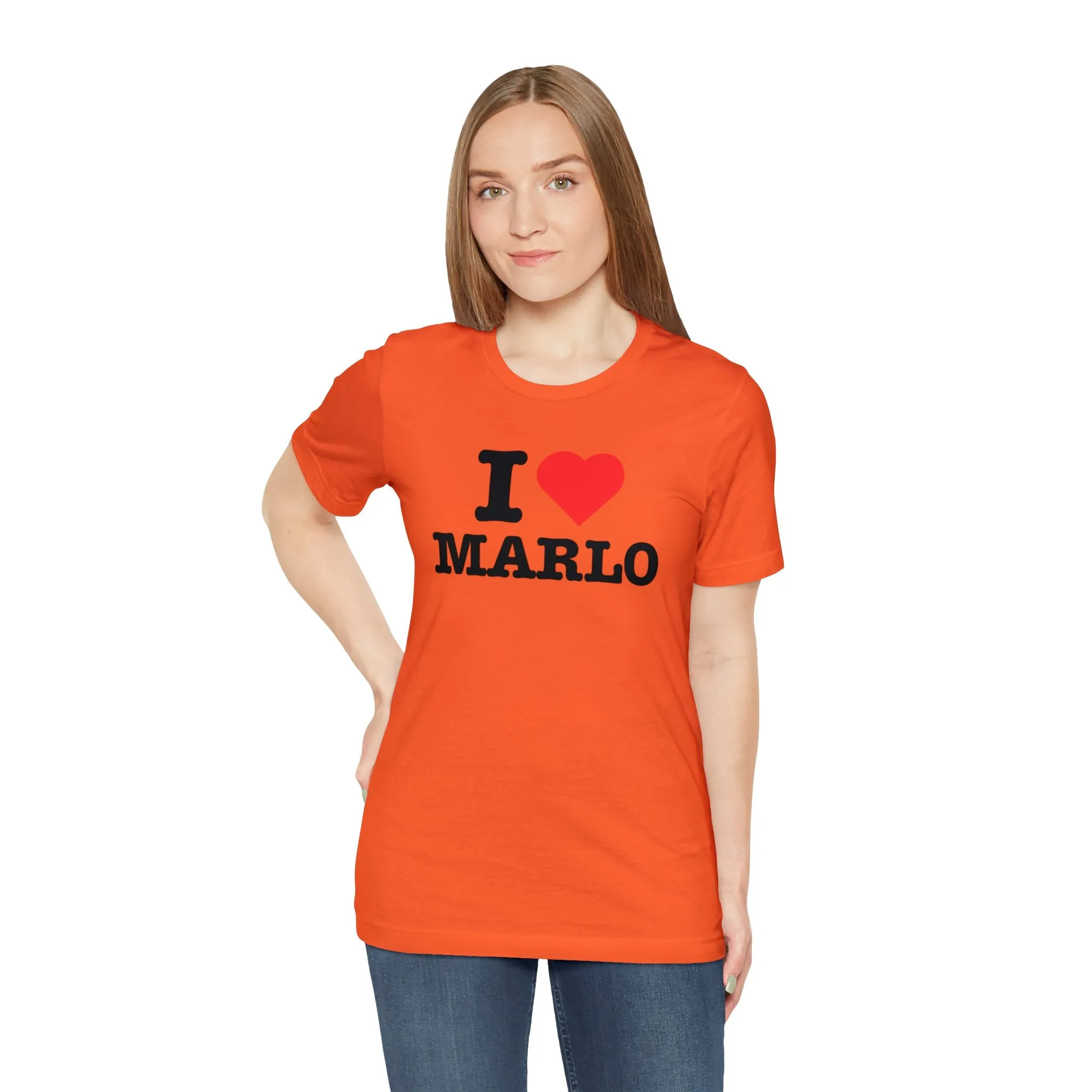 I Heart Marlo - Unisex Jersey Short Sleeve T-Shirt