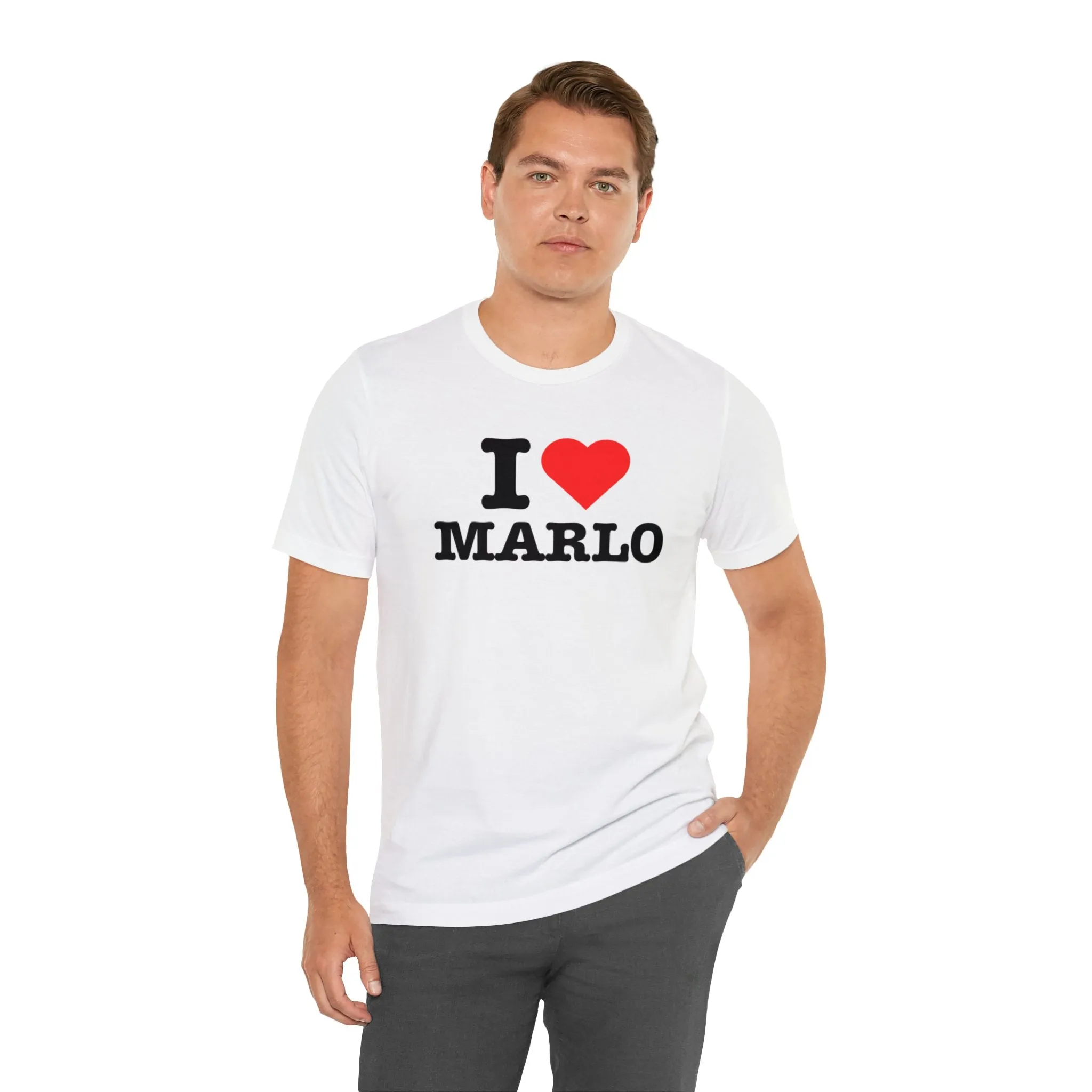 I Heart Marlo - Unisex Jersey Short Sleeve T-Shirt