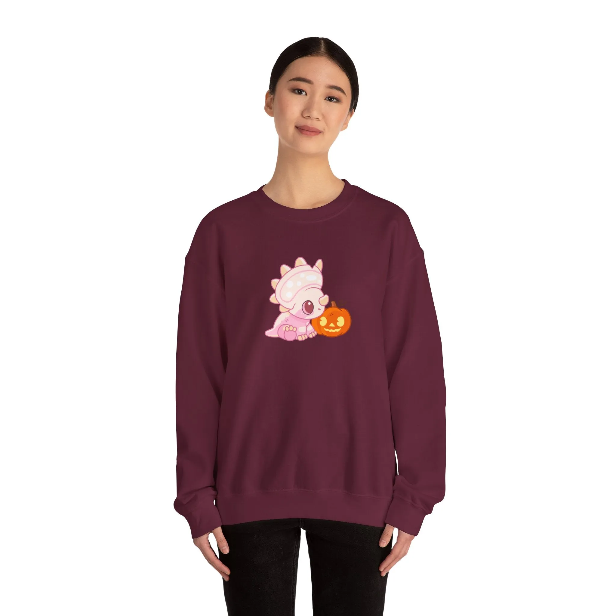 Limited Edition Boo the Styracosaurus Plushie Concept Art - Unisex Heavy Blend™ Crewneck Sweatshirt