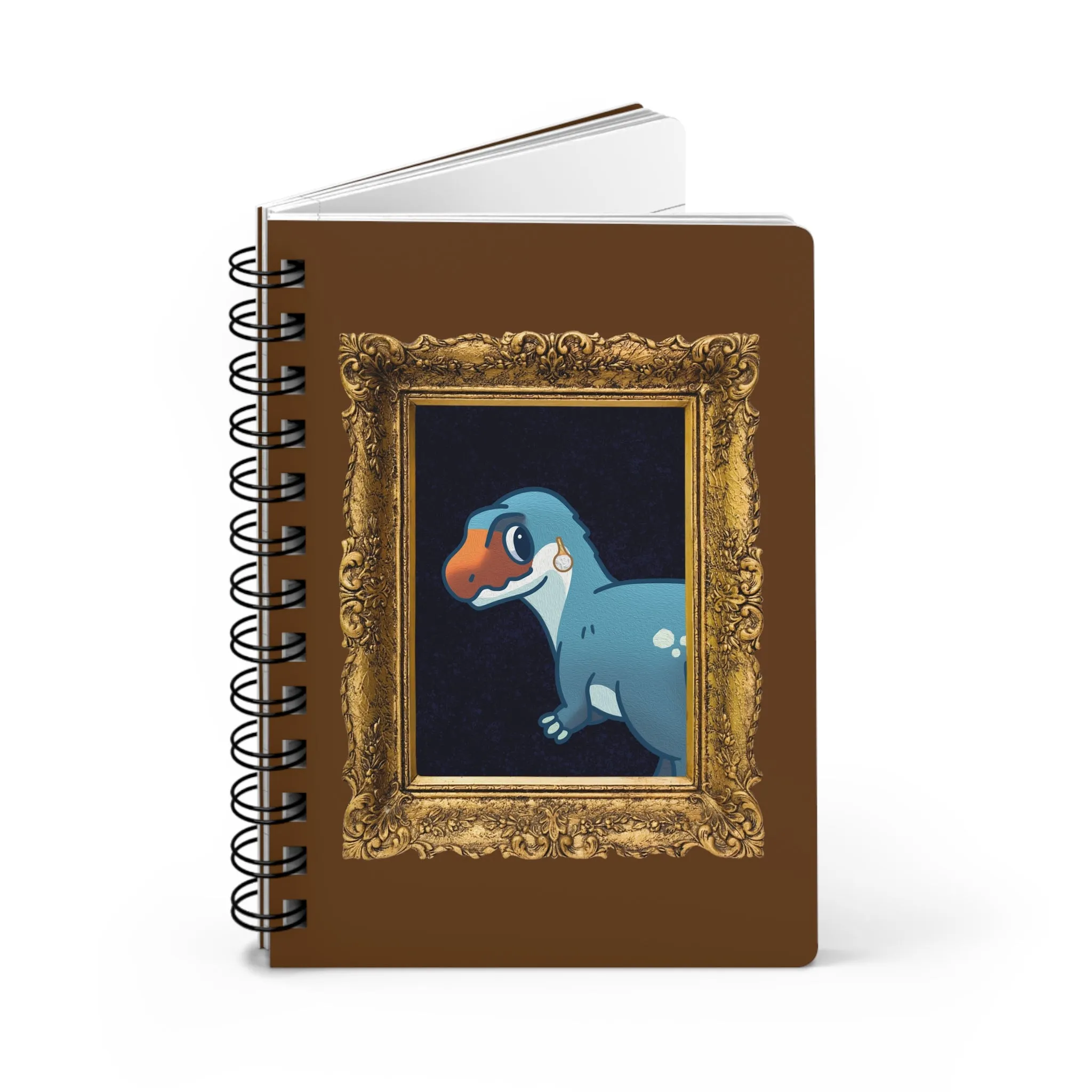 Megalo with a Pearl Earring - Spiral Bound Journal