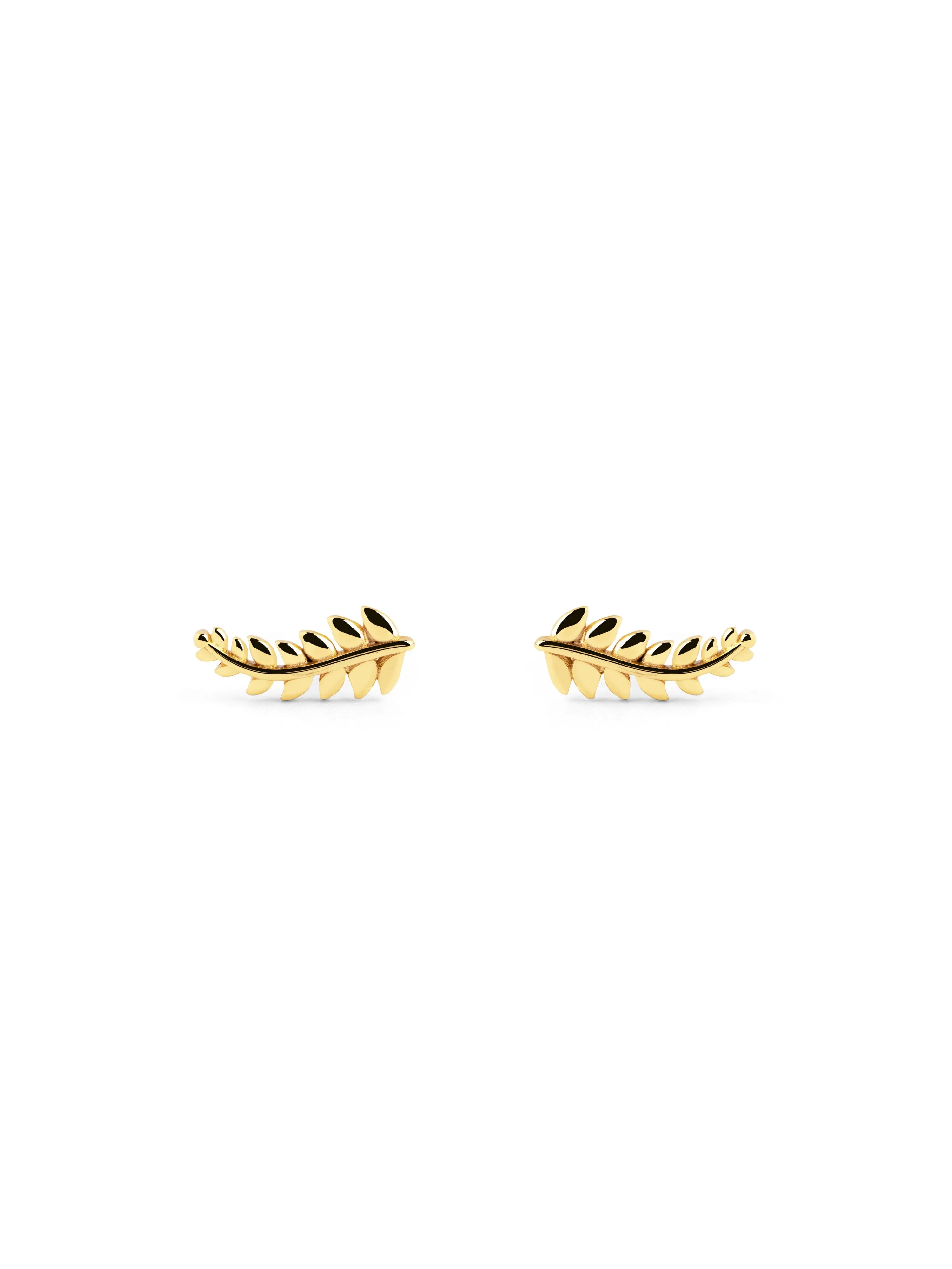 Mini Gren Gold Earrings