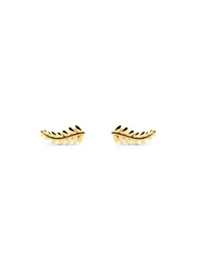 Mini Gren Gold Earrings