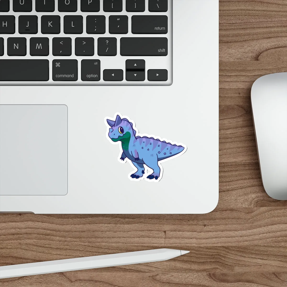 MLM Pride Carnotaurus Sticker - Die-Cut Stickers