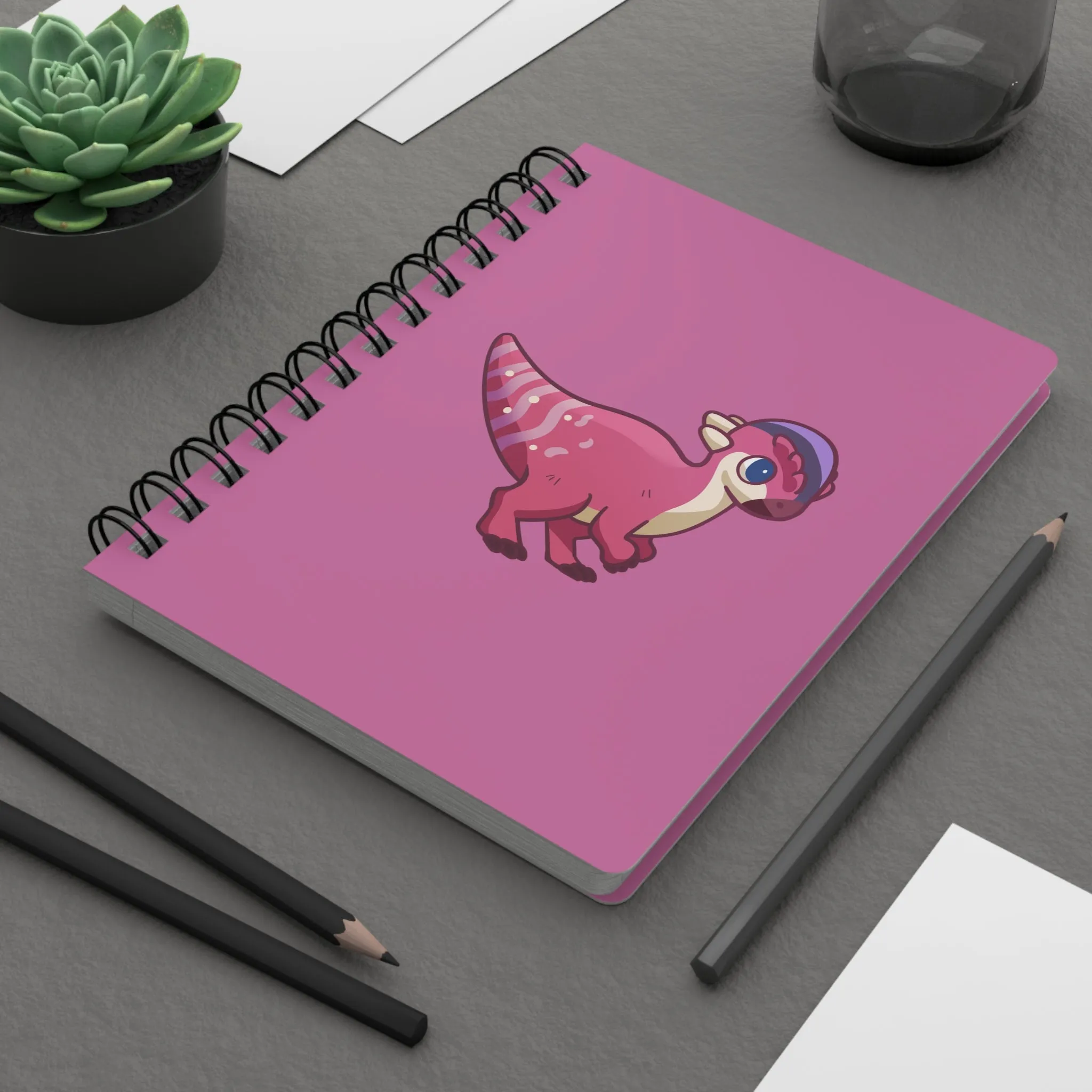 Pachycephalosaurus Spiral Bound Journal