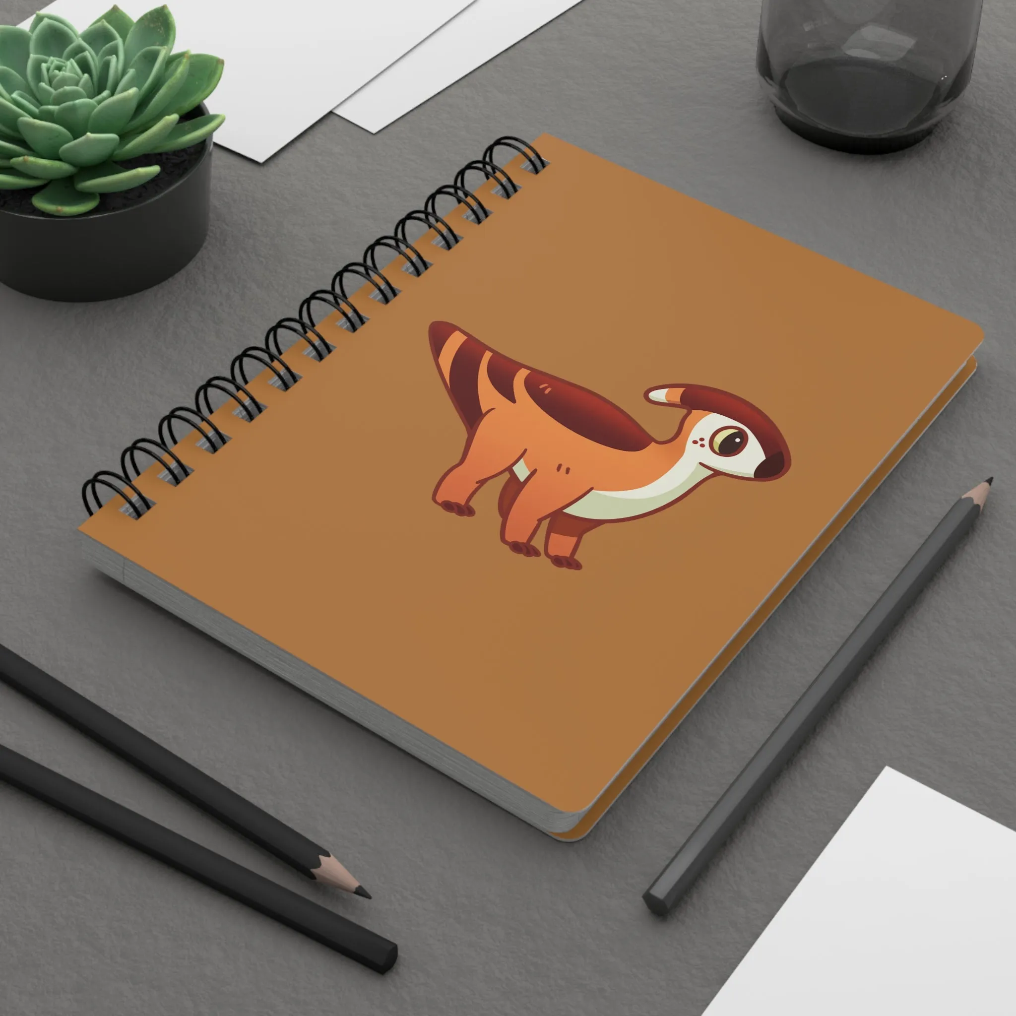 Parasaurolophus Spiral Bound Journal