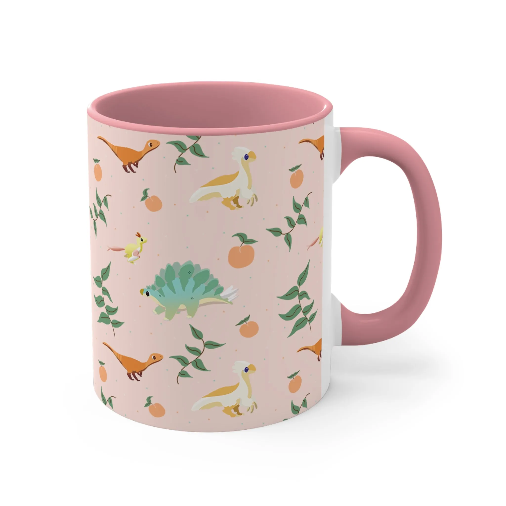 Peach Dinos - Mug