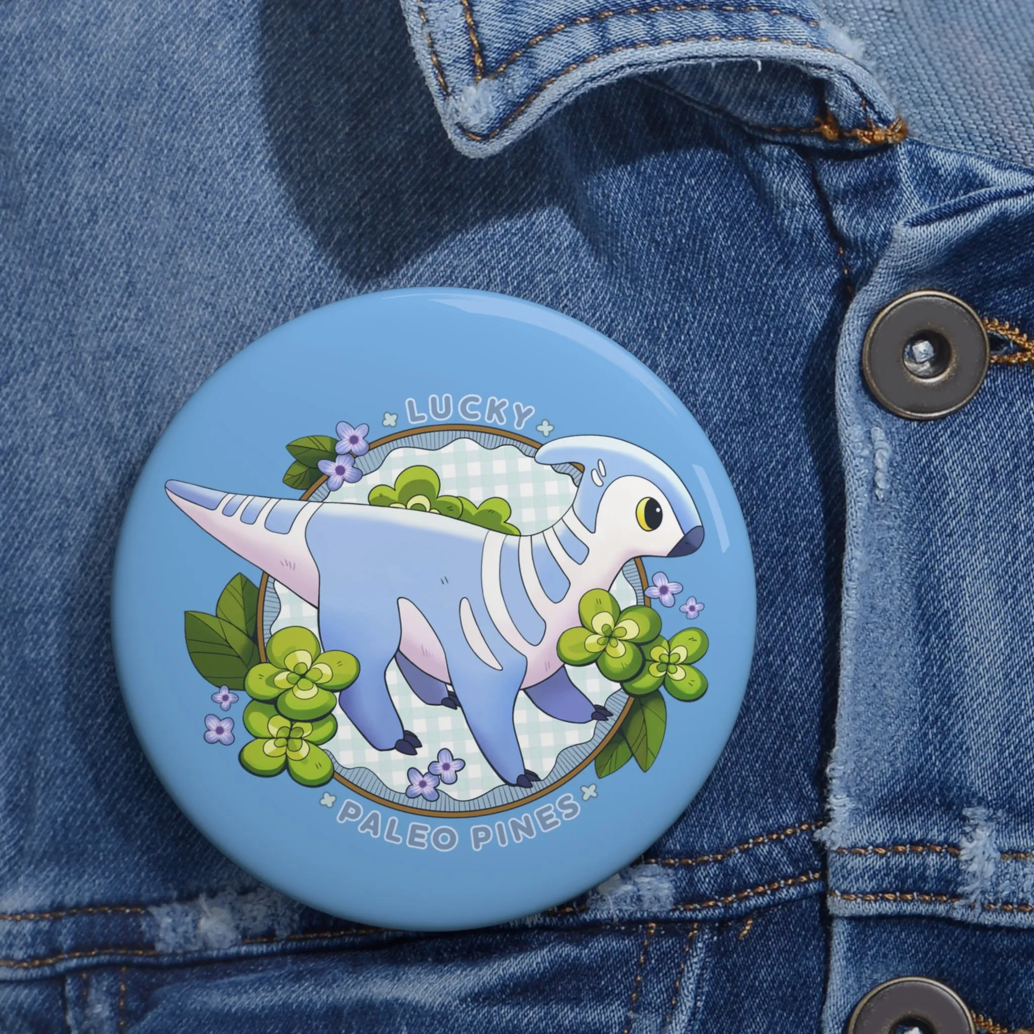 Pin Button - Triassea Lucky