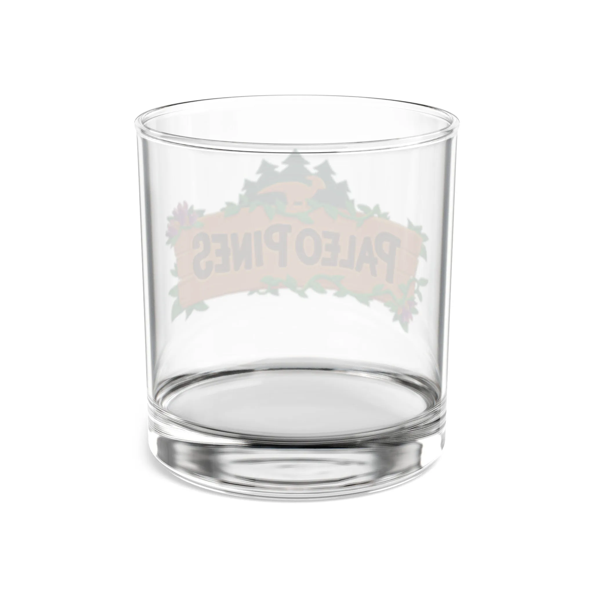 Retro Collectible Glass - Paleo Pines Logo