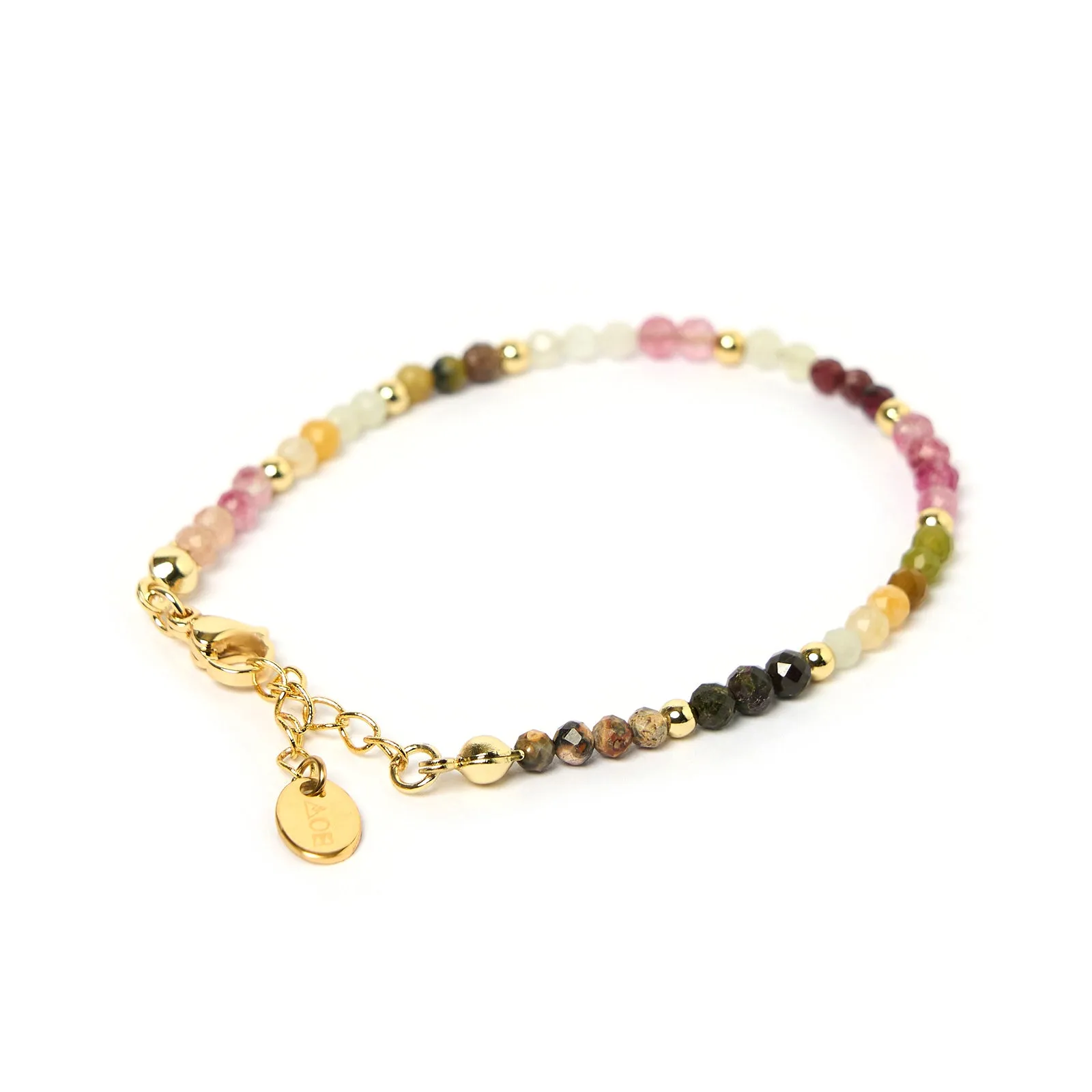 Saffron Gemstone Bracelet