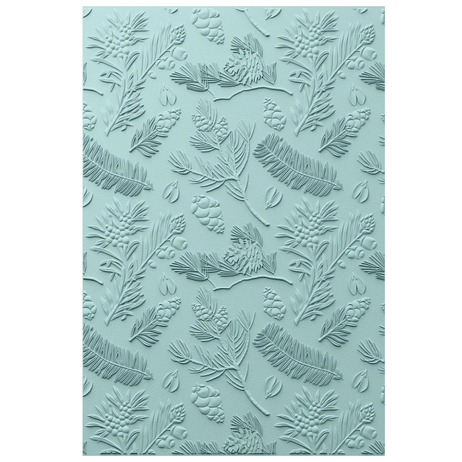 Sizzix 3D Textured Impressions A5 Embossing Folder - Pines by 49 and Market