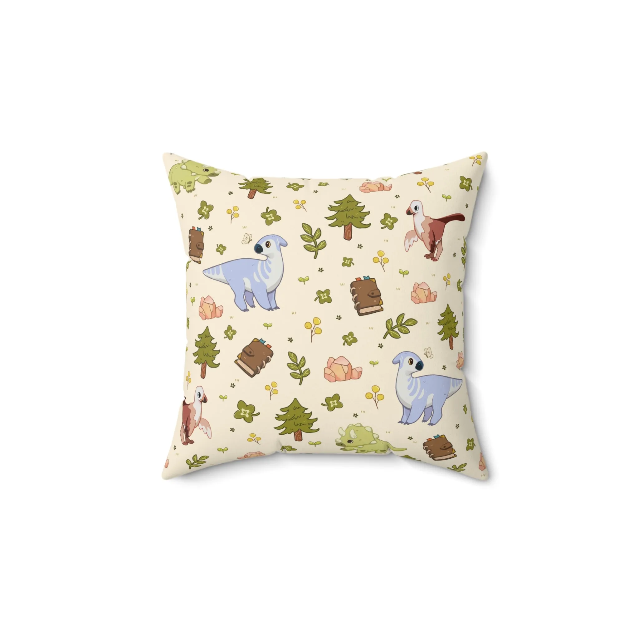 Square Pillow - Roaming Rancher in Tamablume Cream