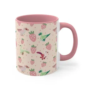 Strawberry Dinos - Mug