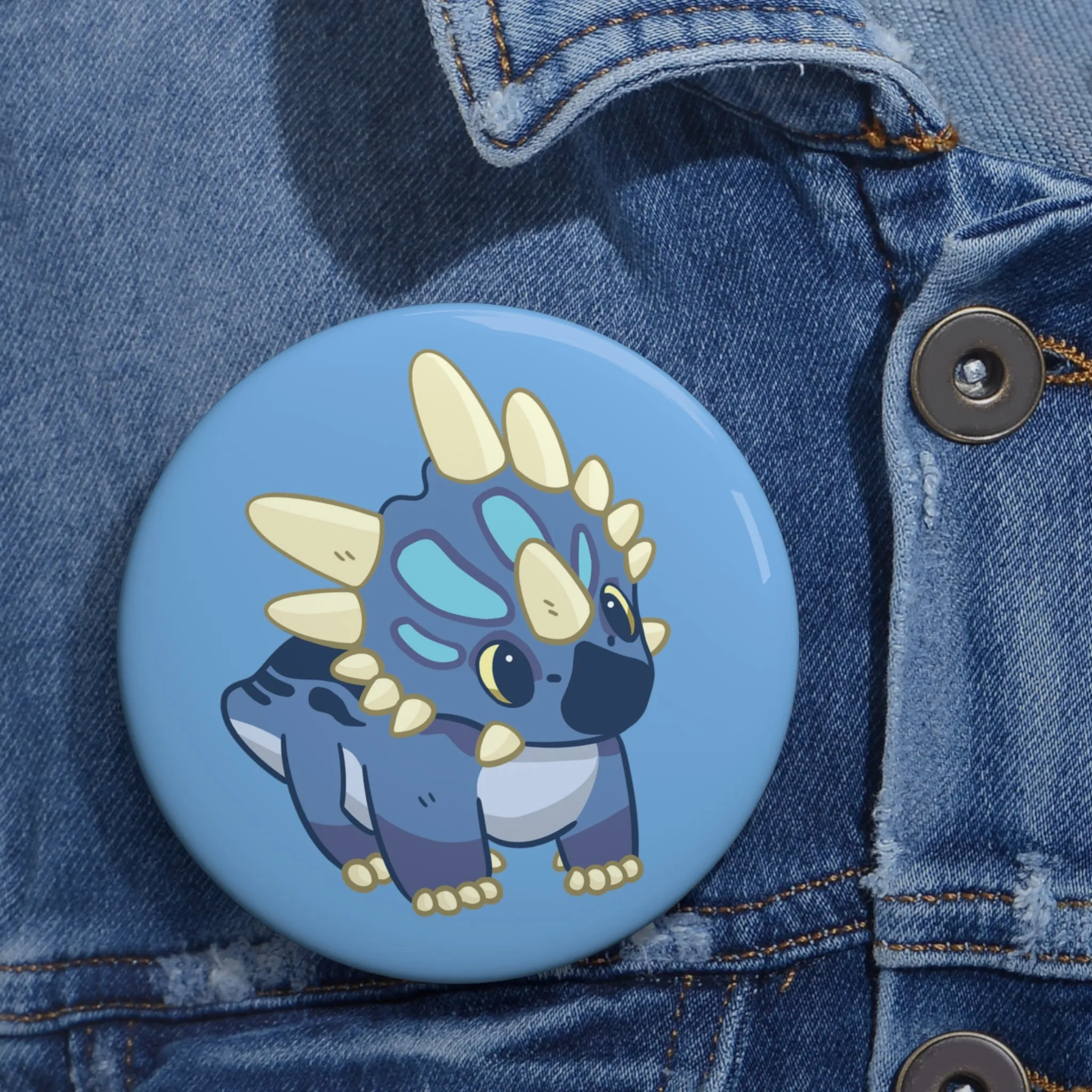 Styracosaurus Pin Badge