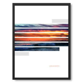 Sunstripes art poster