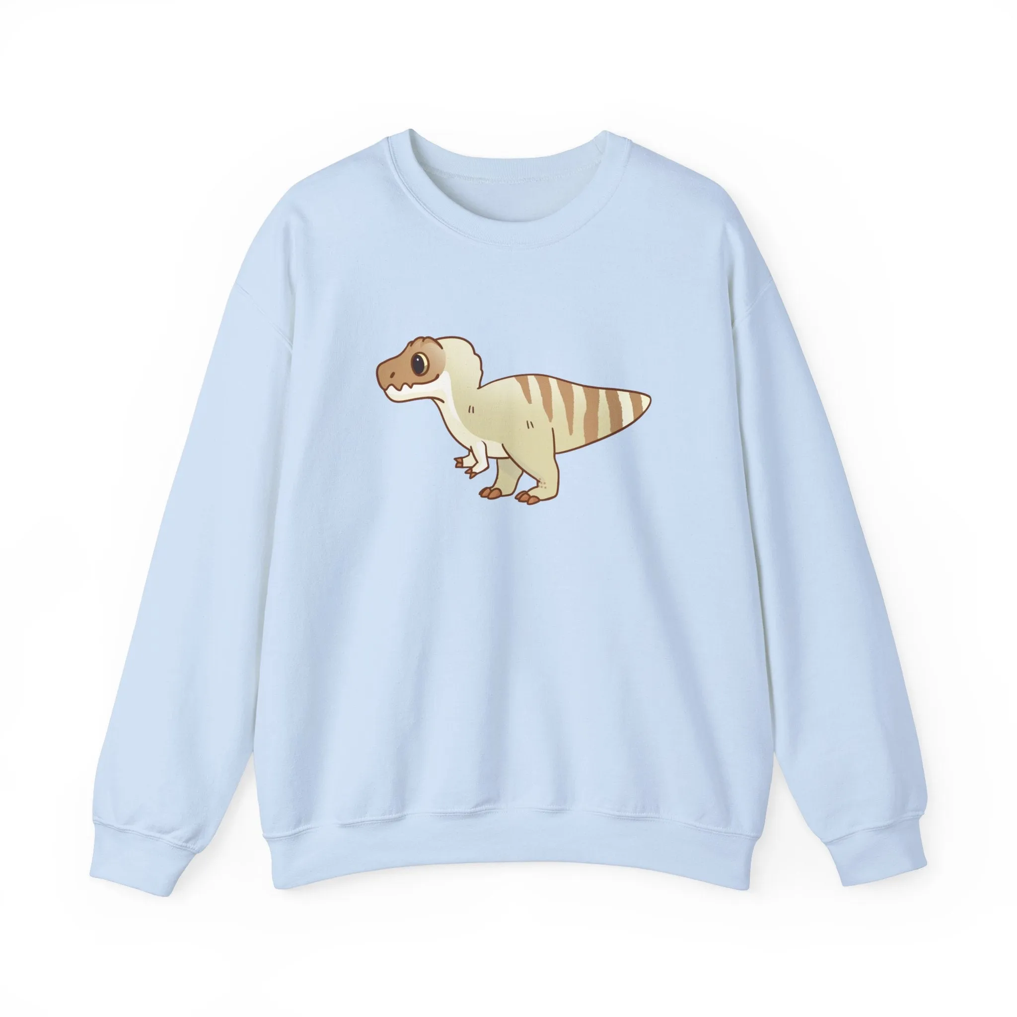 Vanilla Coffee Tyrannosaurus Rex Sweatshirt - Unisex Heavy Blend™ Crewneck Sweatshirt