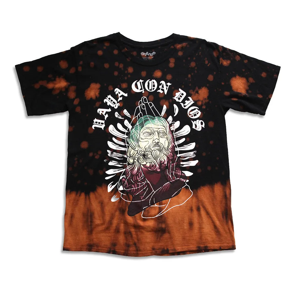 Vaya Con Dios Vintage Tie Dye Orange Tee